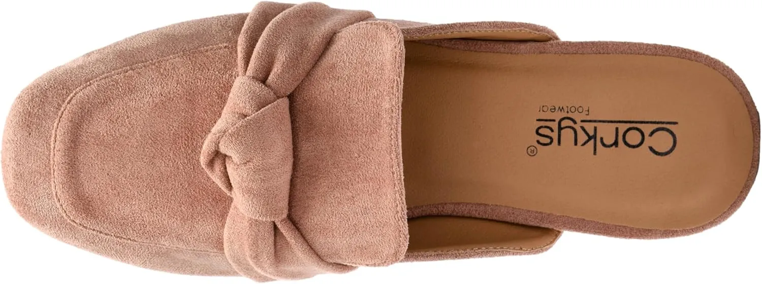 Corkys Footwear Women's Clingy Faux Suede Slip on Mule
