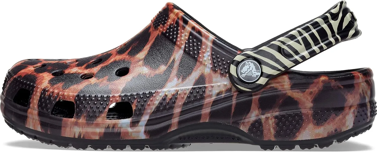 Crocs Classic Animal Print Clog
