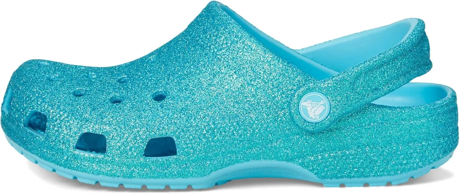 Crocs Kids' Classic Glitter Clog