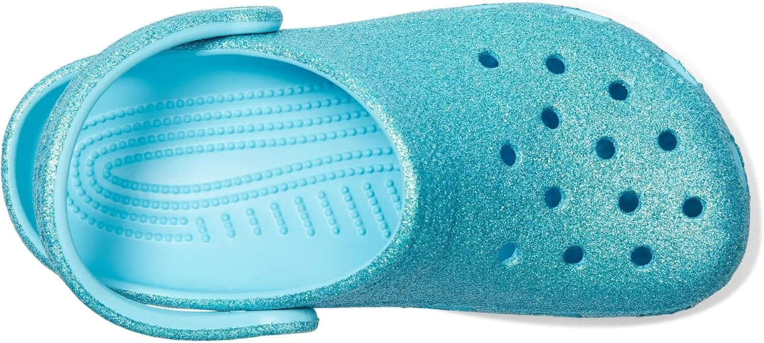 Crocs Kids' Classic Glitter Clog