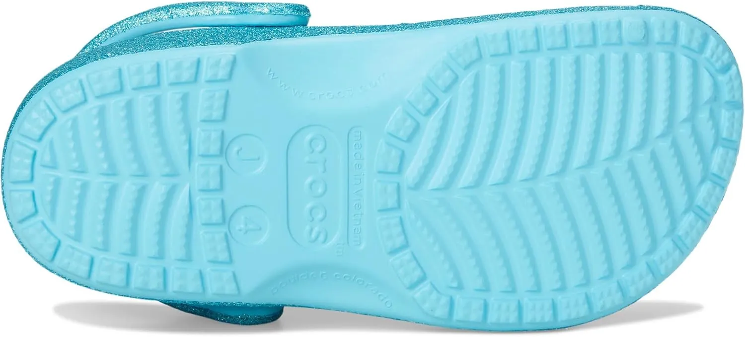 Crocs Kids' Classic Glitter Clog