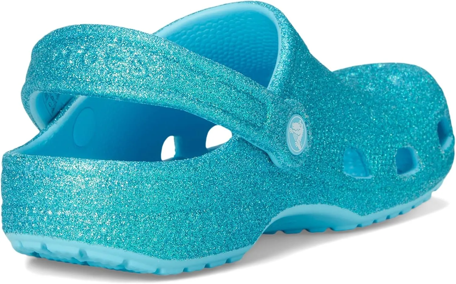 Crocs Kids' Classic Glitter Clog