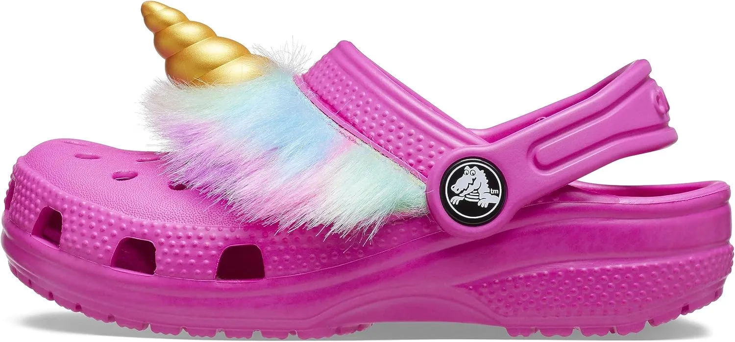 Crocs Kids Classic I Am Clogs, Monster, Mermaid, and Unicorn Slippers