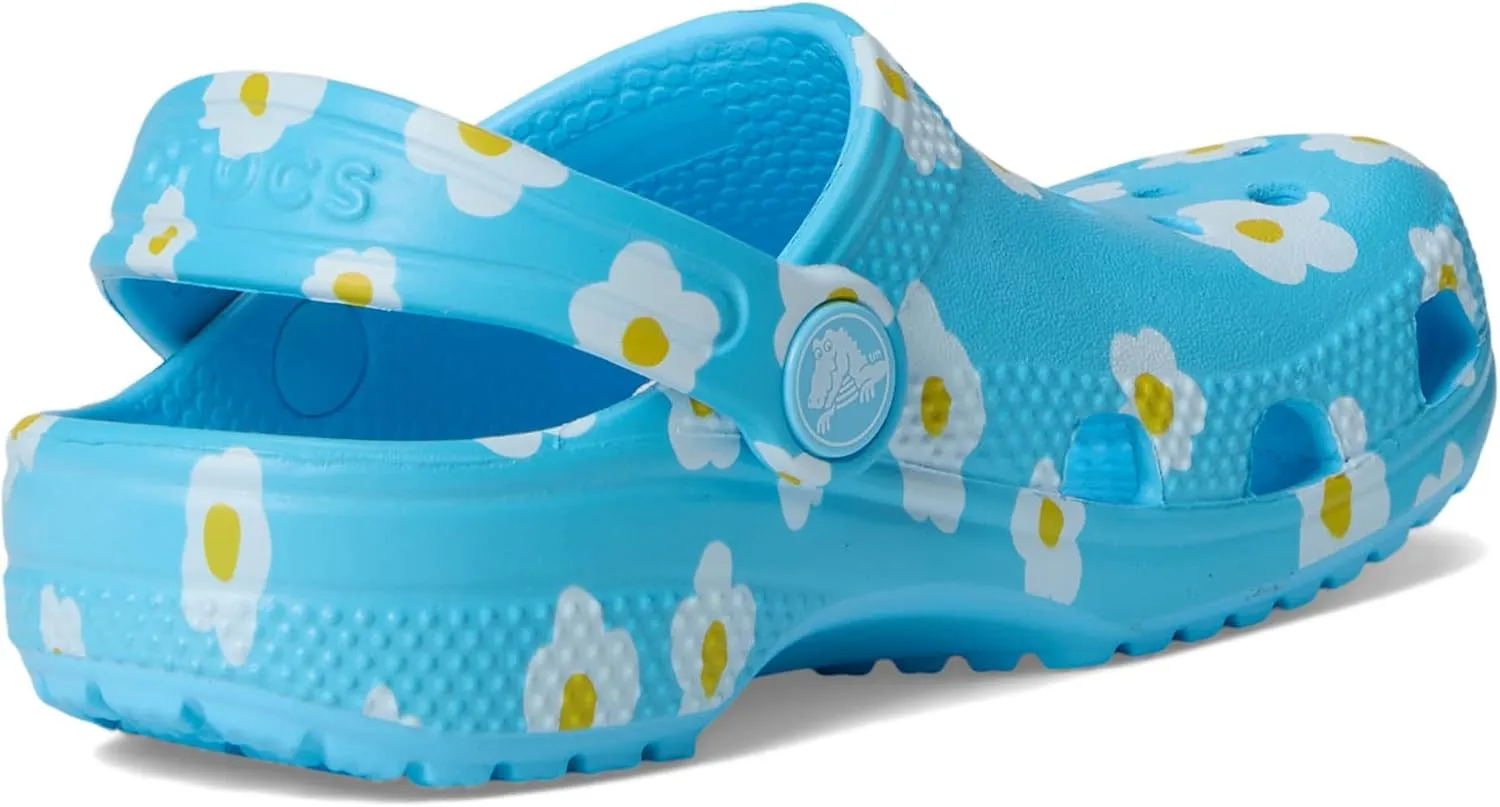 Crocs Unisex-Child Classic Clogs with Patterns and Graphics (Toddler)