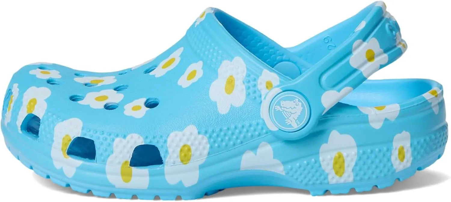 Crocs Unisex-Child Classic Clogs with Patterns and Graphics (Toddler)