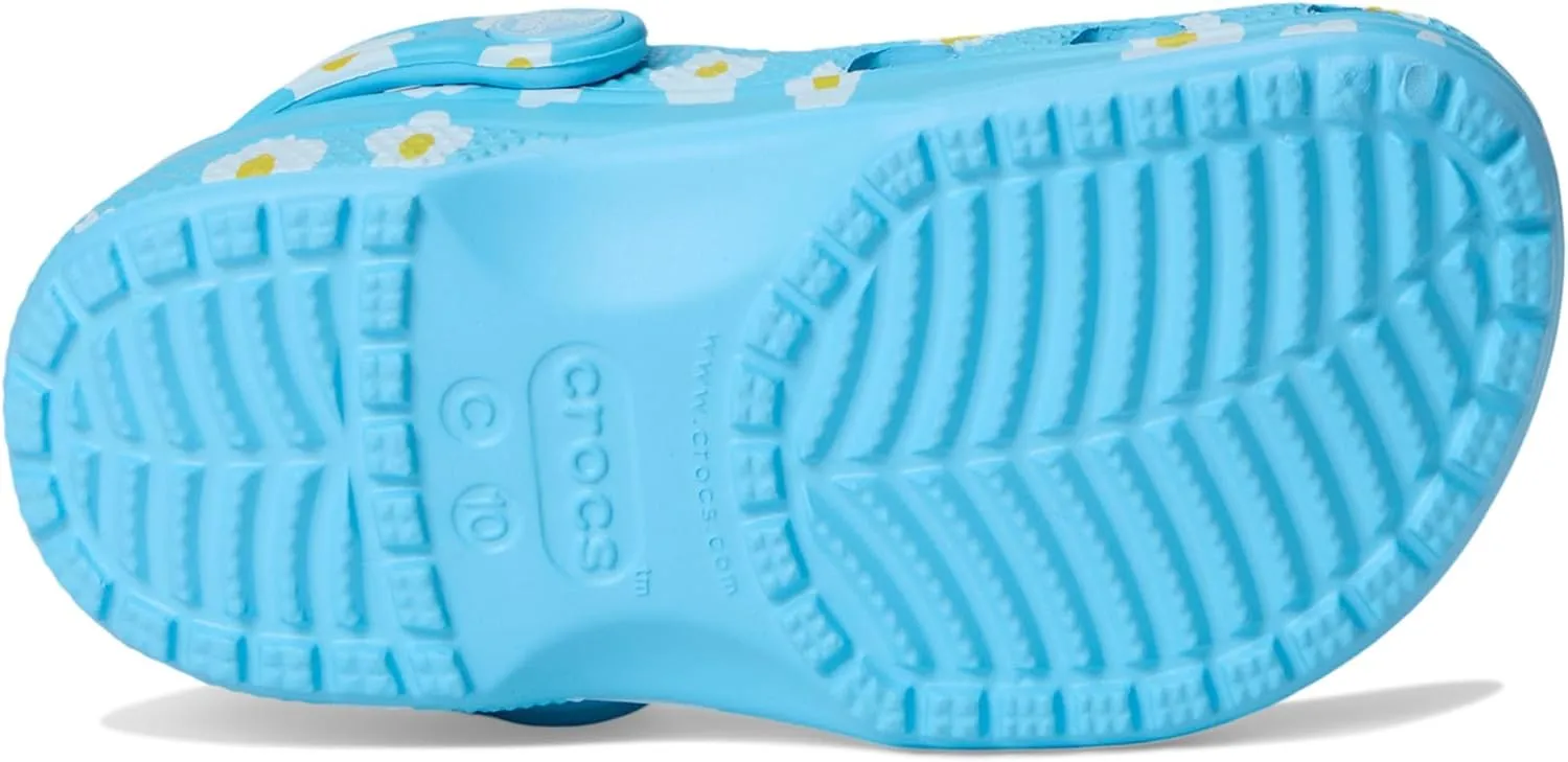 Crocs Unisex-Child Classic Clogs with Patterns and Graphics (Toddler)