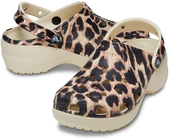 Crocs Women's Classic Platform Graphic Clog
