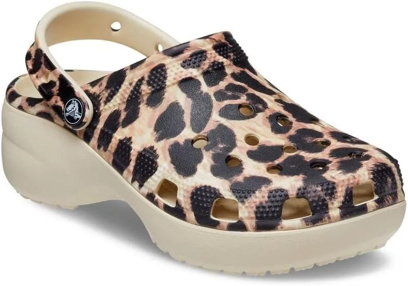Crocs Women's Classic Platform Graphic Clog
