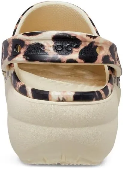 Crocs Women's Classic Platform Graphic Clog