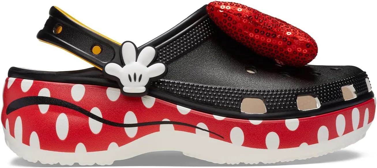 Crocs Women's Disney Minnie Mouse Classic Platform Clog