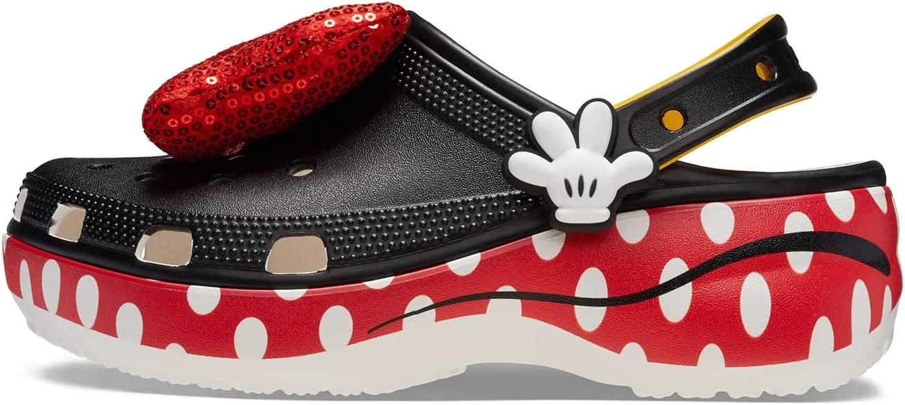 Crocs Women's Disney Minnie Mouse Classic Platform Clog