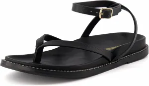 CUSHIONAIRE Women's Novel footbed sandal with  Comfort, Wide Widths Available