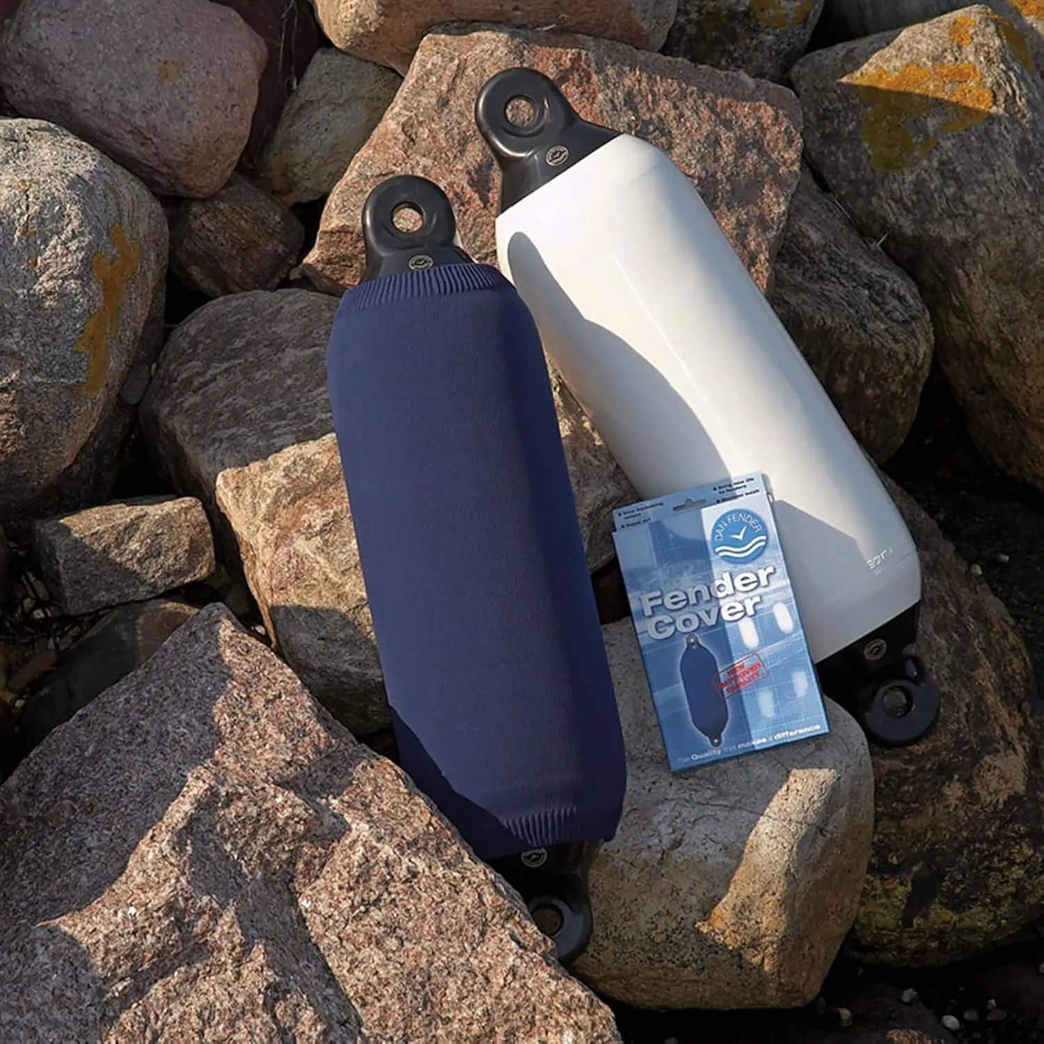 Dan-Fender Heavy Duty Fender Cover - Strong & UV Resistant, All Weather Conditions, Accessories for Bumpers & Docking