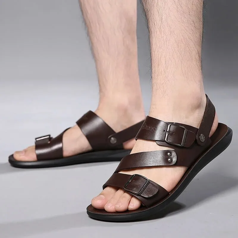 de cuero Sandalias - cómodas Jovit elegantes Adjustable y Long-lasting