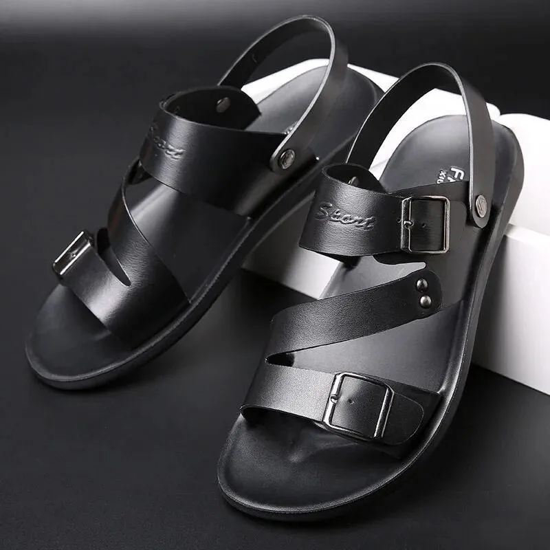 de cuero Sandalias - cómodas Jovit elegantes Adjustable y Long-lasting