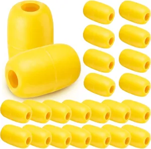 Deep Water Fishing Float 4.72 x 2.75'' Heavy Duty Pool Buoy Float Fishing Marker 0.78 Hole for Kayak Tow Line Anchor Marker Buoy Drift Sock Replace Pool Crabbing Dock