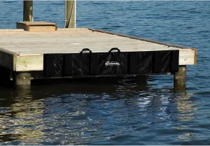 Dockmate Low Profile Rafting Fender | 7.5'L x 15" H | Rock-Steady Protection | Compact Foldable Design