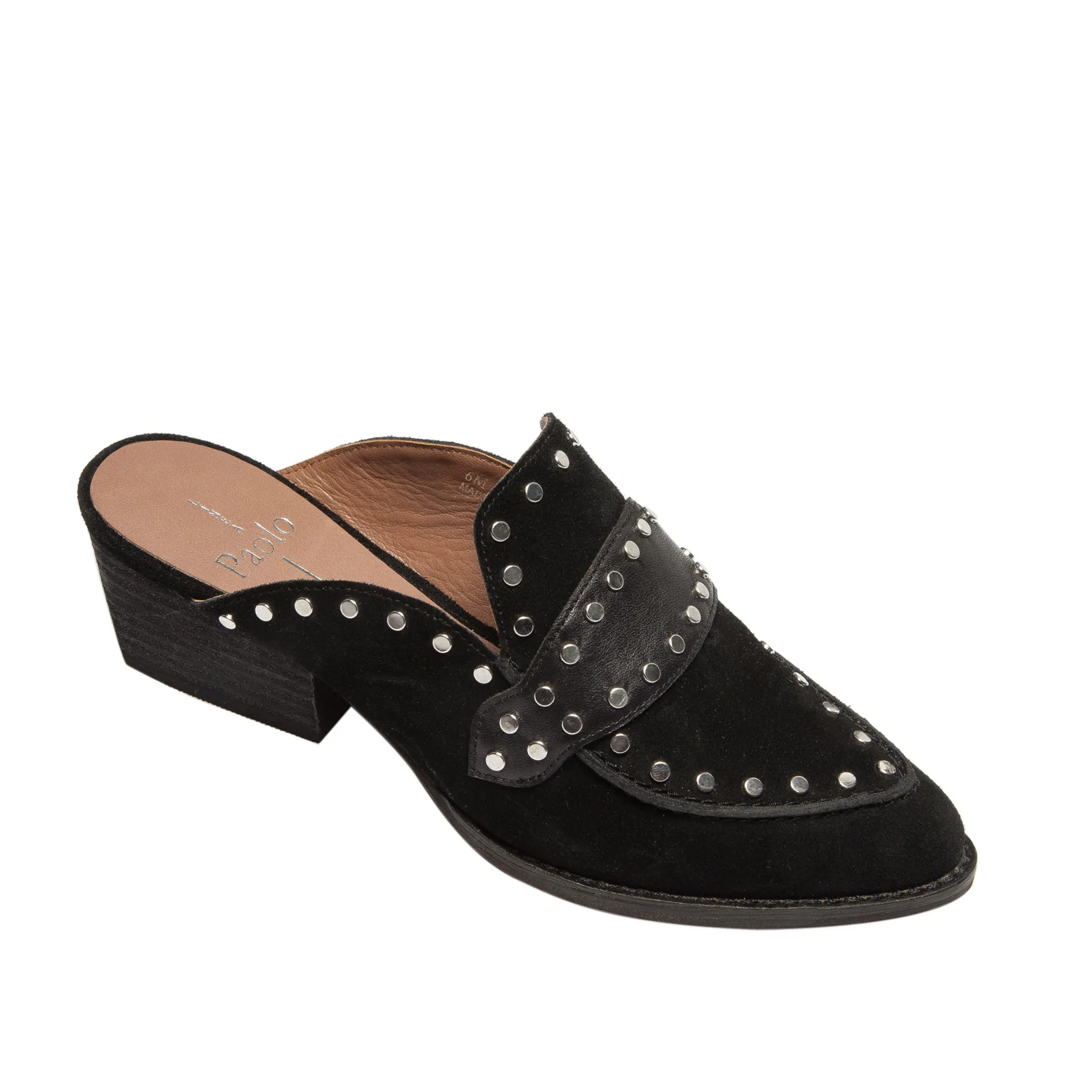 DONNA | Studded Loafer Mules