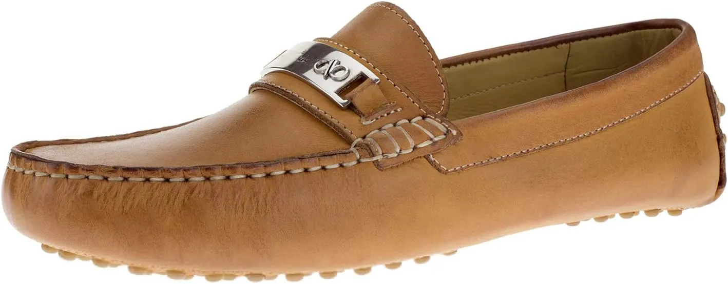 DTI BB Signature Mens Drenot Leather Slip-On Driving Shoes Moccasin Loafer