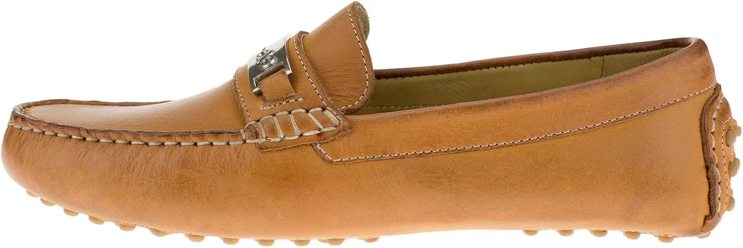 DTI BB Signature Mens Drenot Leather Slip-On Driving Shoes Moccasin Loafer