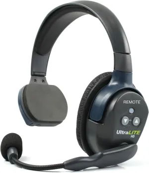 EARTEC ULSR-HD Ultralite HD Single Ear Add-On or Replacement Remote Headset, HD Version Only, Full Duplex Wireless Communication, Includes Rechargeable Battery