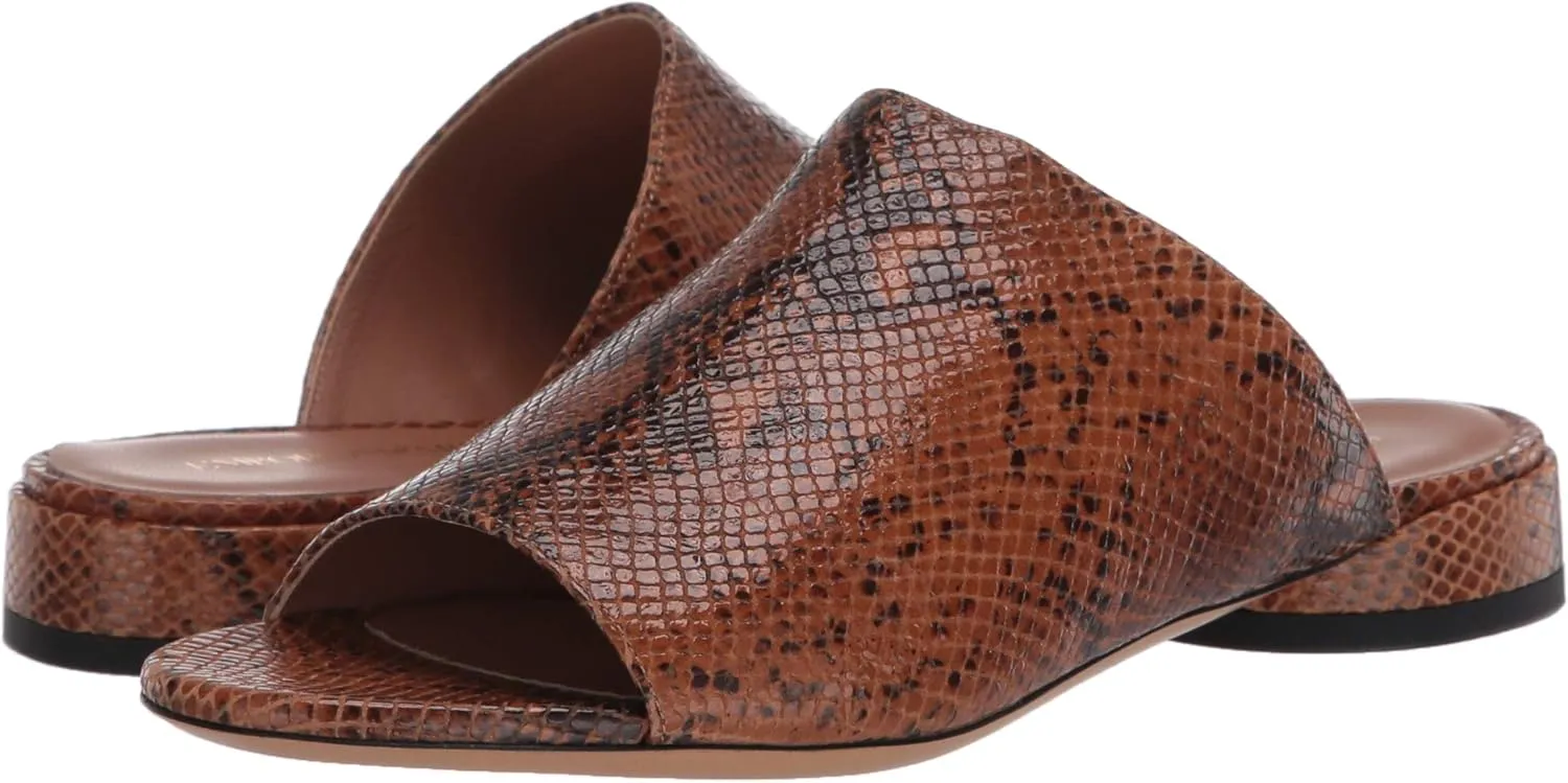Emporio Armani Women's Snake Printed Slide Mule