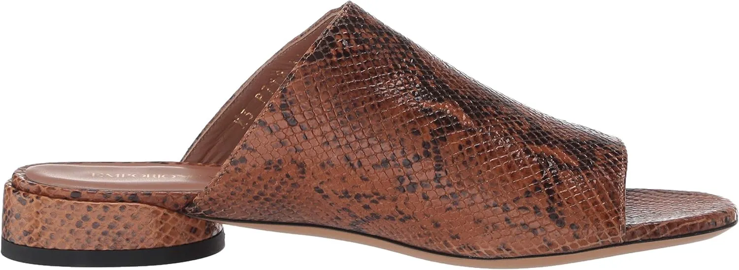 Emporio Armani Women's Snake Printed Slide Mule