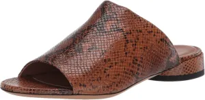 Emporio Armani Women's Snake Printed Slide Mule