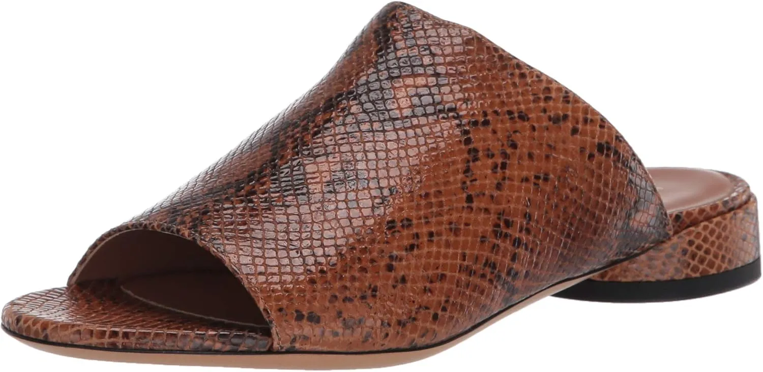 Emporio Armani Women's Snake Printed Slide Mule