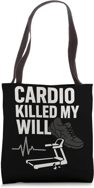 Failed Gym Attempt Funny Fitness Gym Humor Cardio Joke Tote Bag