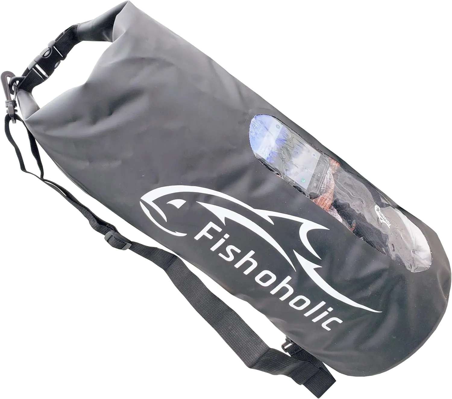 Fishoholic Dry Bag - Waterproof Gear Bags - Fail-Safe Snap - Made Tough & Durable for Kayaking Boating Fishing Hiking Camping Paddle Board & Tailgaiting