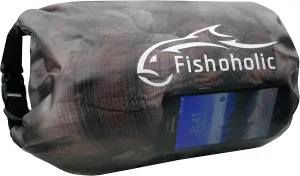 Fishoholic Dry Bag - Waterproof Gear Bags - Fail-Safe Snap - Made Tough & Durable for Kayaking Boating Fishing Hiking Camping Paddle Board & Tailgaiting