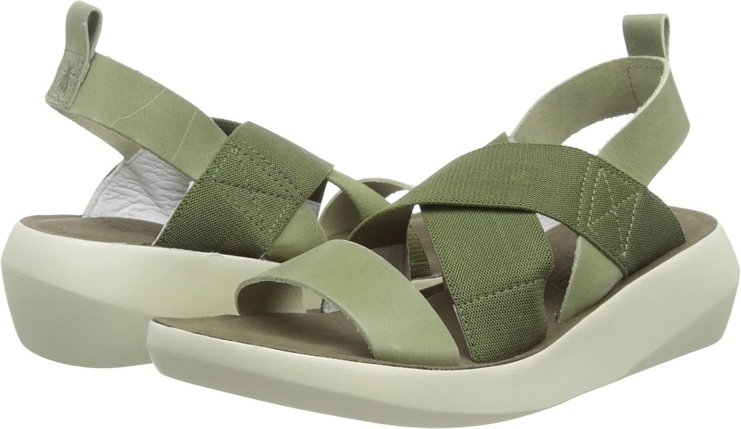 FLY London Women's Slingback Heeled Sandal