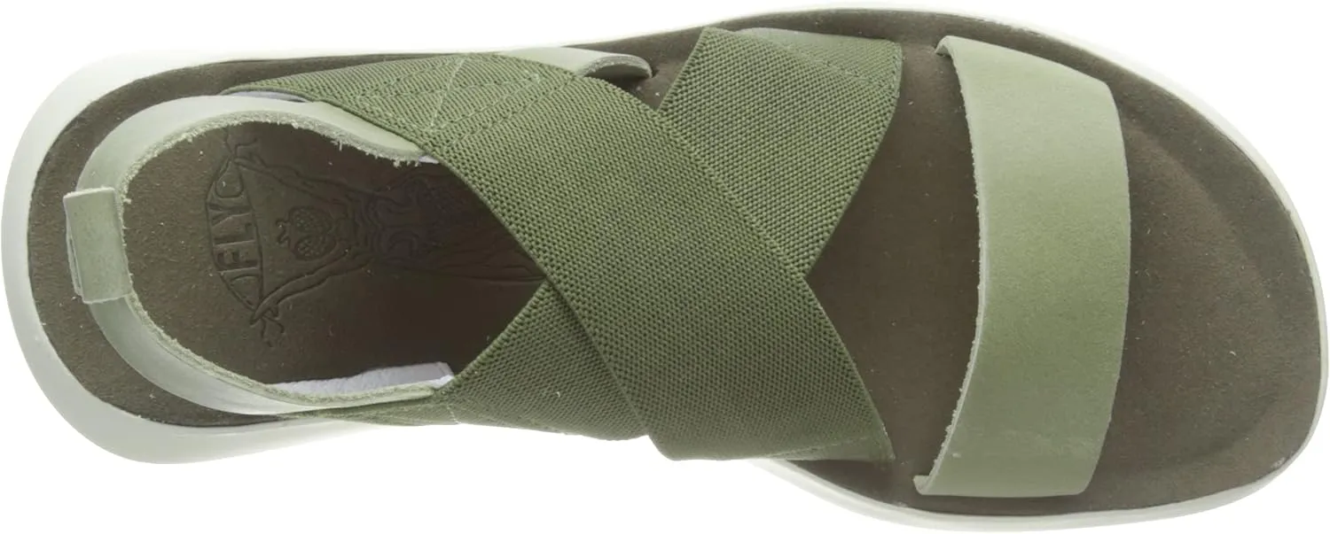 FLY London Women's Slingback Heeled Sandal
