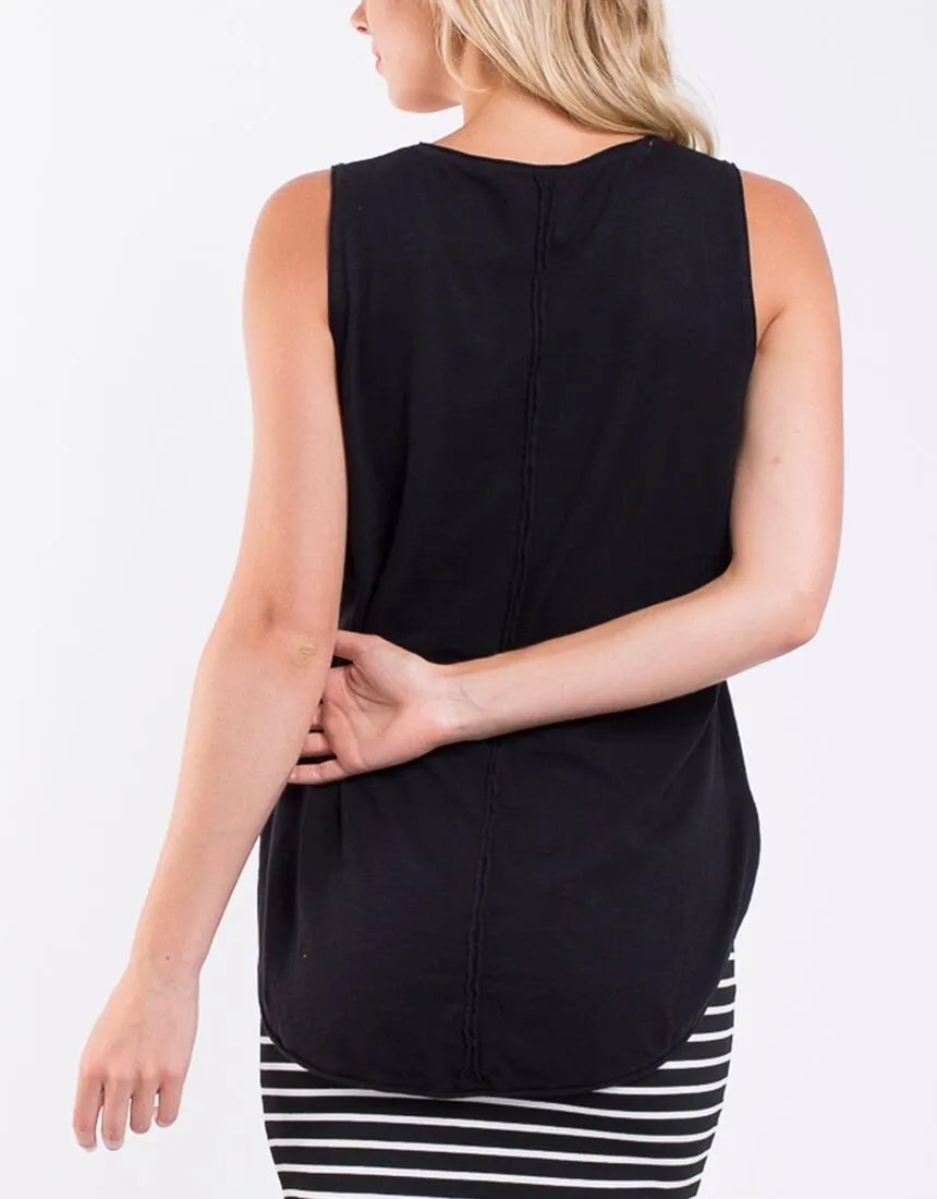 FOXWOOD - BALTHAZAR TANK - BLACK