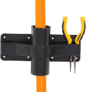 Frabill Net/Gaff Holder | Durable Fishing Net and Tools Holder | Easily Mounts on Boat Docks and Walls for Convenient Storage