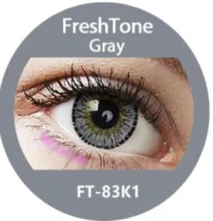 Freshtone Blends: Grey Contact Lenses