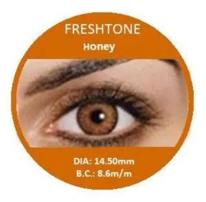 Freshtone Blends: Honey Contact Lenses