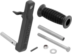 Fulton 500134 F2 Trailer Jack Handle & Crank Kit Replacement Accessory, Fits F2 Series Boat Jacks, Includes Handle Grip, Groove Pin and Mounting Hardware