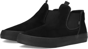 Globe Men's Dover Skate Shoe, Black Suede/Gillette, 9