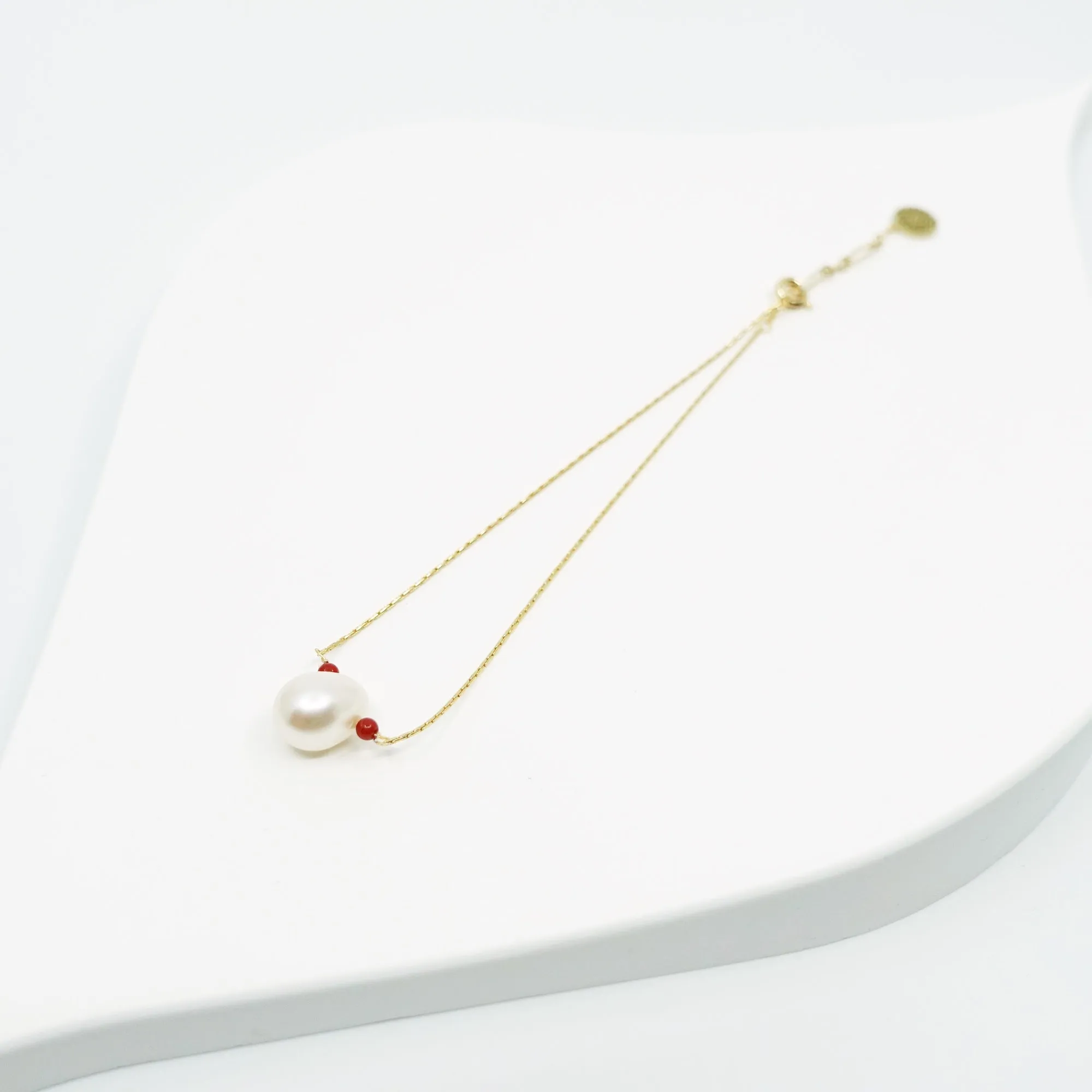 Gold Filled Fresh Water Pearl Anklet