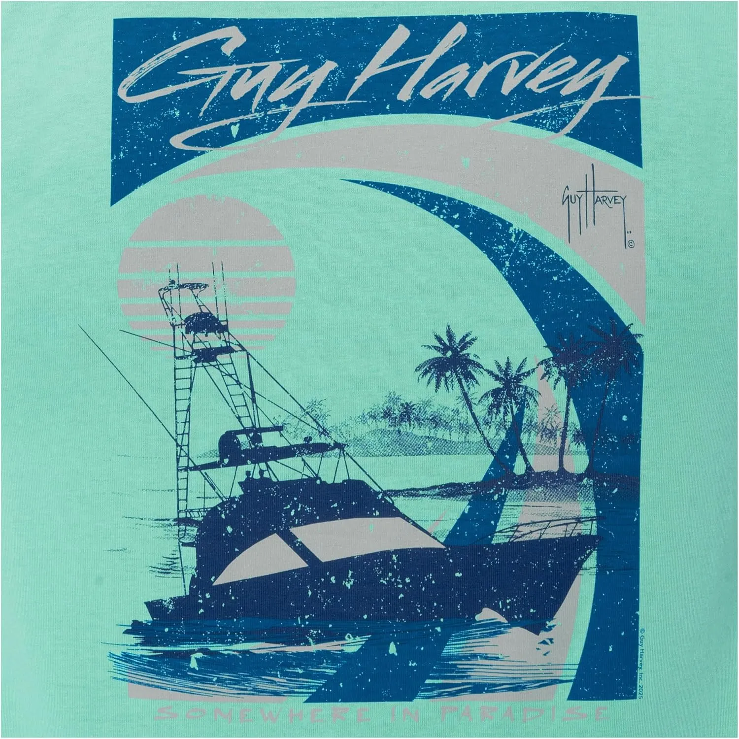 Guy Harvey Men's Fish Collection Graphic Tank Top