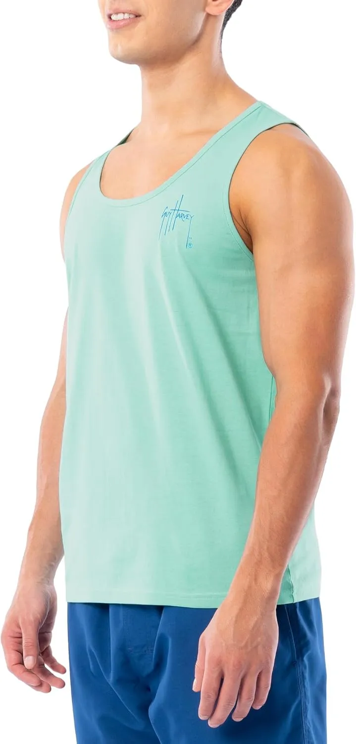 Guy Harvey Men's Fish Collection Graphic Tank Top