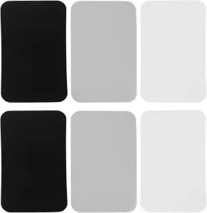 Happyyami 6pcs Inflatable Boat Repair Patches Kayak Repair Patch Kit Compact Portable for Outdoor Camping to Use Multi-Scene Patching