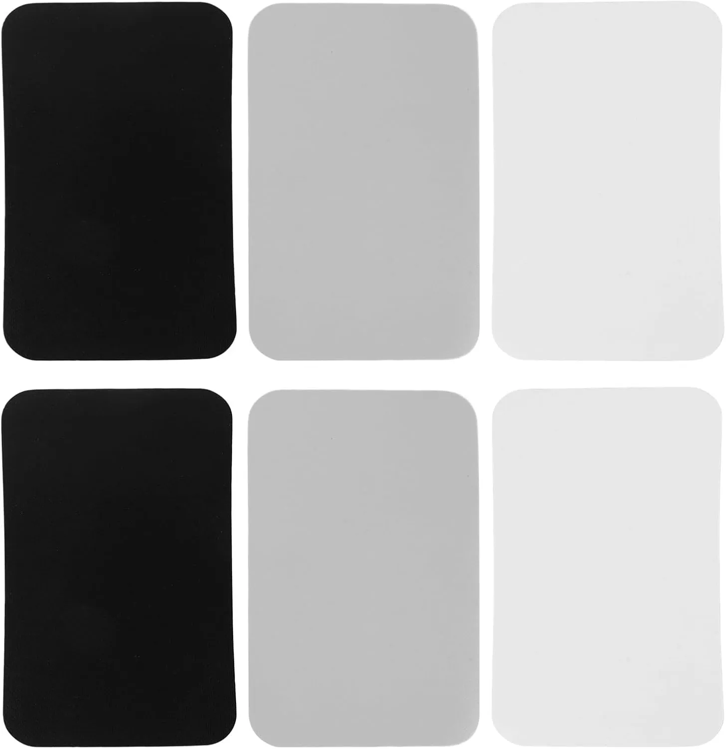 Happyyami 6pcs Inflatable Boat Repair Patches Kayak Repair Patch Kit Compact Portable for Outdoor Camping to Use Multi-Scene Patching