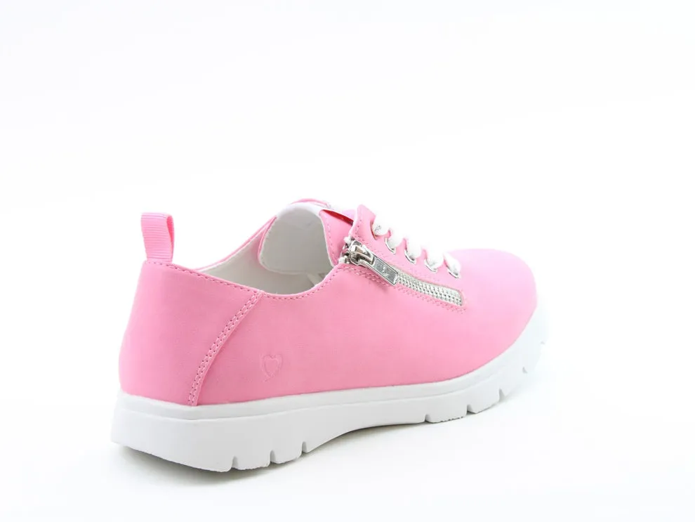 Heavenly Feet Tulip Women's Comfort Sneaker Pink
