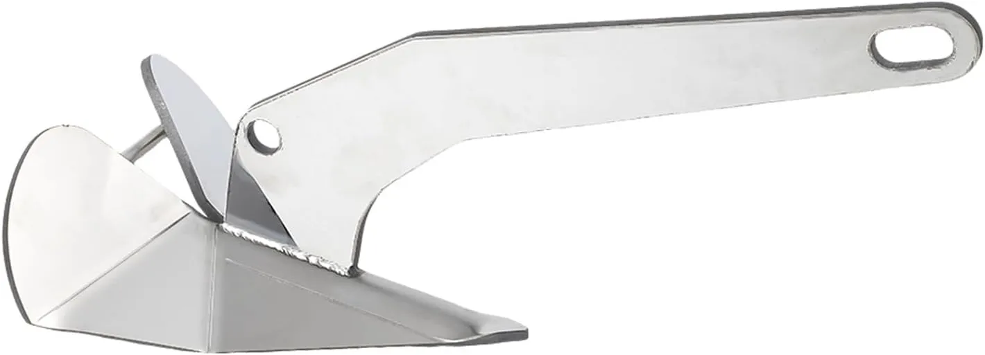 Heavy Duty 316 Stainless Steel Delta-Style Wing Boat Anchor 11lbs / 17lbs / 22lbs