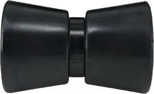 Heavy Duty Boat Trailer Roller, 4-3/5" 7-5/16" 9-1/4" 11-3/16" Rubber Boat Trailer Keel Roller Fits 5" 8" 10" 12" Wide Bracket, Black