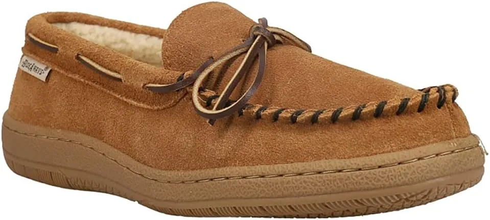 Hideaways by LB Evans Mens Morgan Moccasin Casual Slippers Casual - Brown
