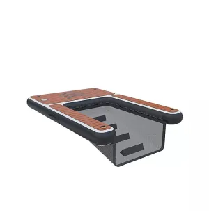 Inflatable Dog Ramp Dock Platform with Non-Slip EVA Foam